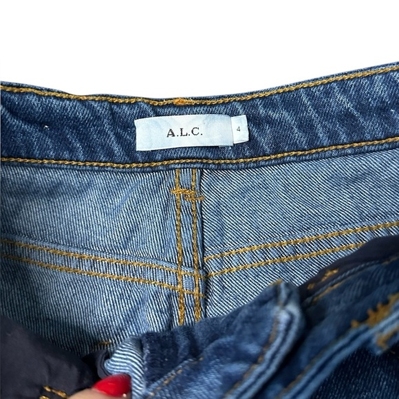 ALC Malone Studded Jeans Size 4 - Picture 4 of 7